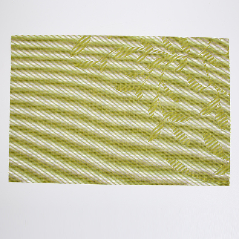 Mantel individual de PVC resistente al calor para la mesa de comedor de Amazon tejido de vinilo resistente a las manchas para las vacaciones de Navidad fácil de limpiar