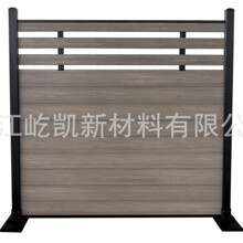 高端塑木共擠圍欄板地板戶外木塑地板花園庭院板防腐防潮木塑地板