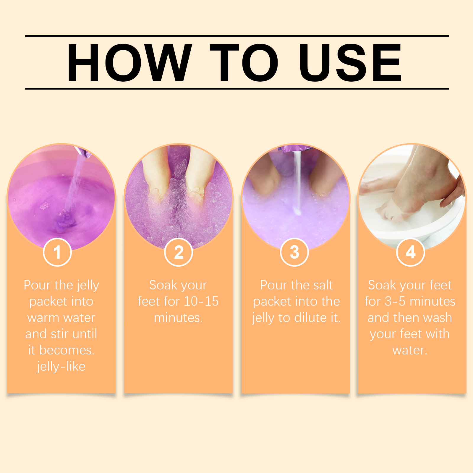 Serija Foot Crystal Mud, čiščenje stopal, vlaženje in pomlajevanje kože, zaščita stopal in namakanje stopal_voghion.com