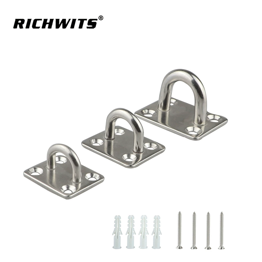 Нержавеющая сталь Квадратная дверная Пряжка Лодочная Пряжка Соединительная Пряжка Яхта Корабль Детская площадка Удобства Безопасность Фиксированная Пряжка Глазная пластина