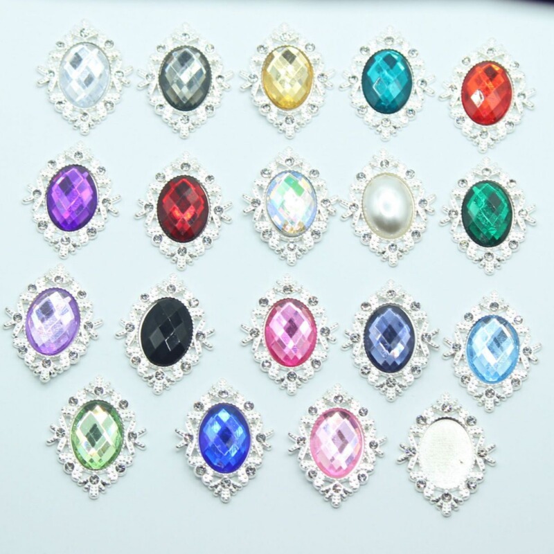 新しい合金の花盤のドリルは靴の服を掛けて頭のアクセサリの合金の部品のdiyのアクセサリのメーカーの直接販売の銀色を包みます。|undefined