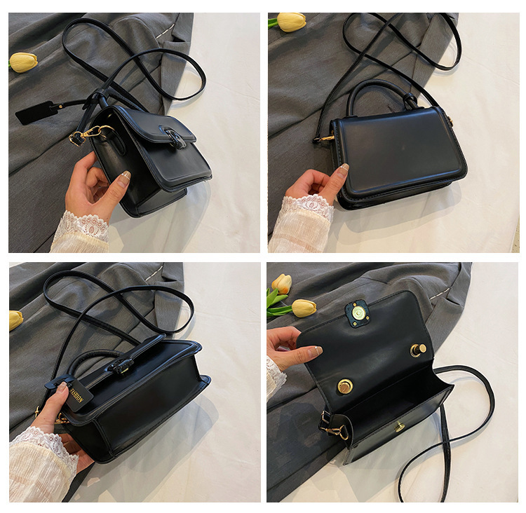 Stile coreano alla moda piccolo quadrato 2024 estate nuovo articolo per le donne, alla moda ed elegante, dolce borsa a tracolla, casual_voghion.com