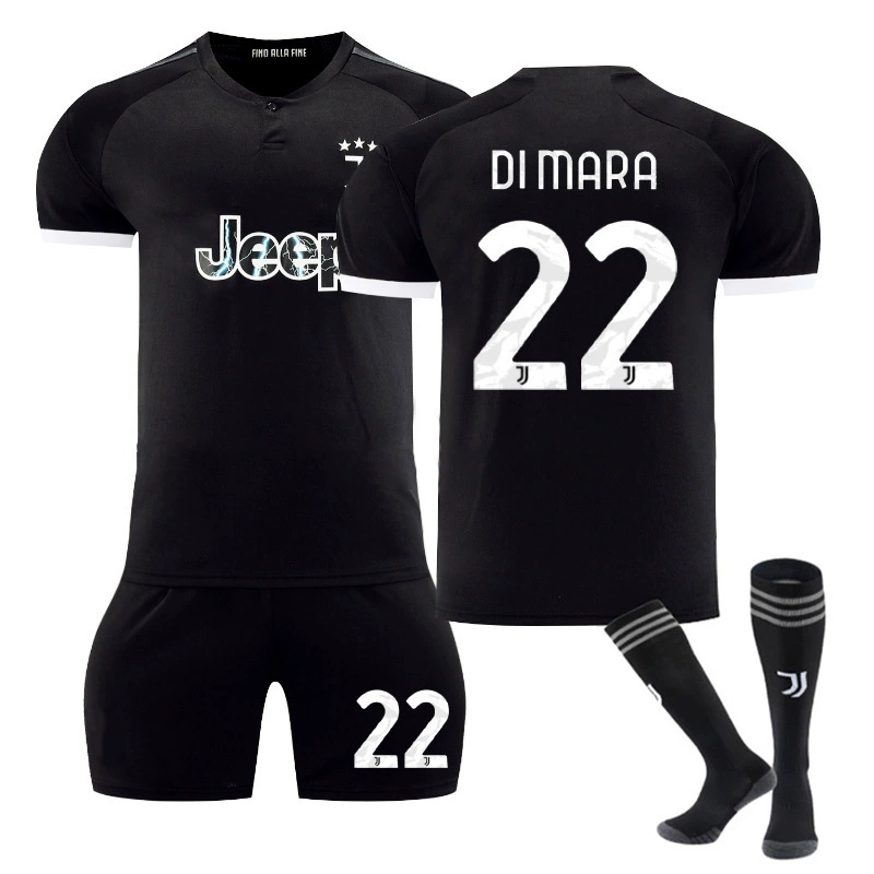 Оптовые поставки 2324 стилей футбольной формы Juventus второй игры No. 7 Яркиса No. 22 Ди Мария кросс-бордер опт