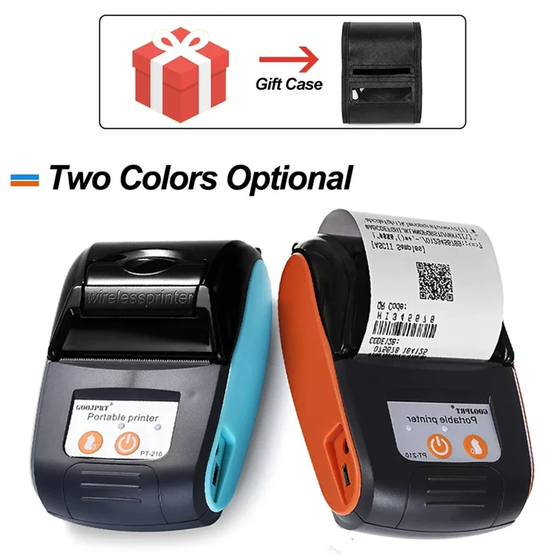 GOOJPRT Handheld small photo, printer, (Cross-border trading), platinum 210 sample, bluetooth