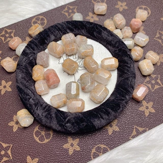 天然千层幽灵随形珠手链项链吊坠串珠diy配件材料