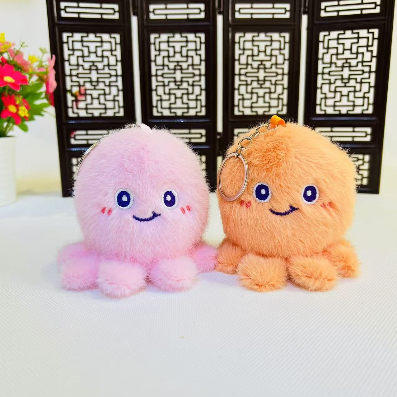 Smiling octopus