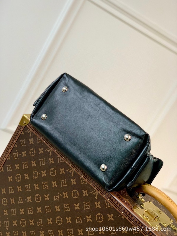 24特級MB頭層牛革チップ版Carryallトランペットシングル肩斜めショルダートートバッグ24861|undefined