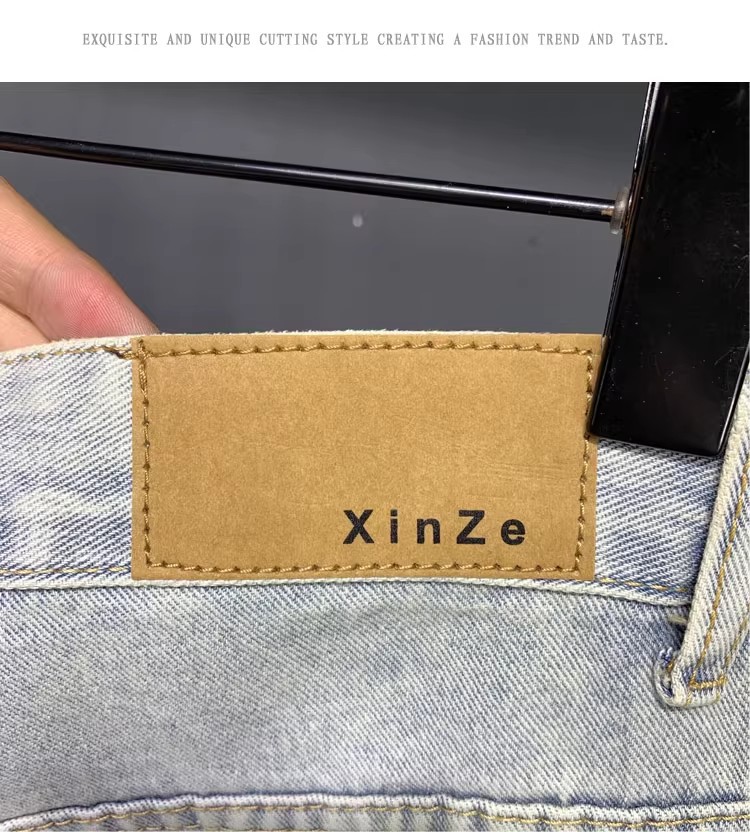Men's Clothing Men's Retro Stretchy Denim Shorts Trendy Summer Style Five Point Pants For Formal & Casual For Mental_mkmklike.com