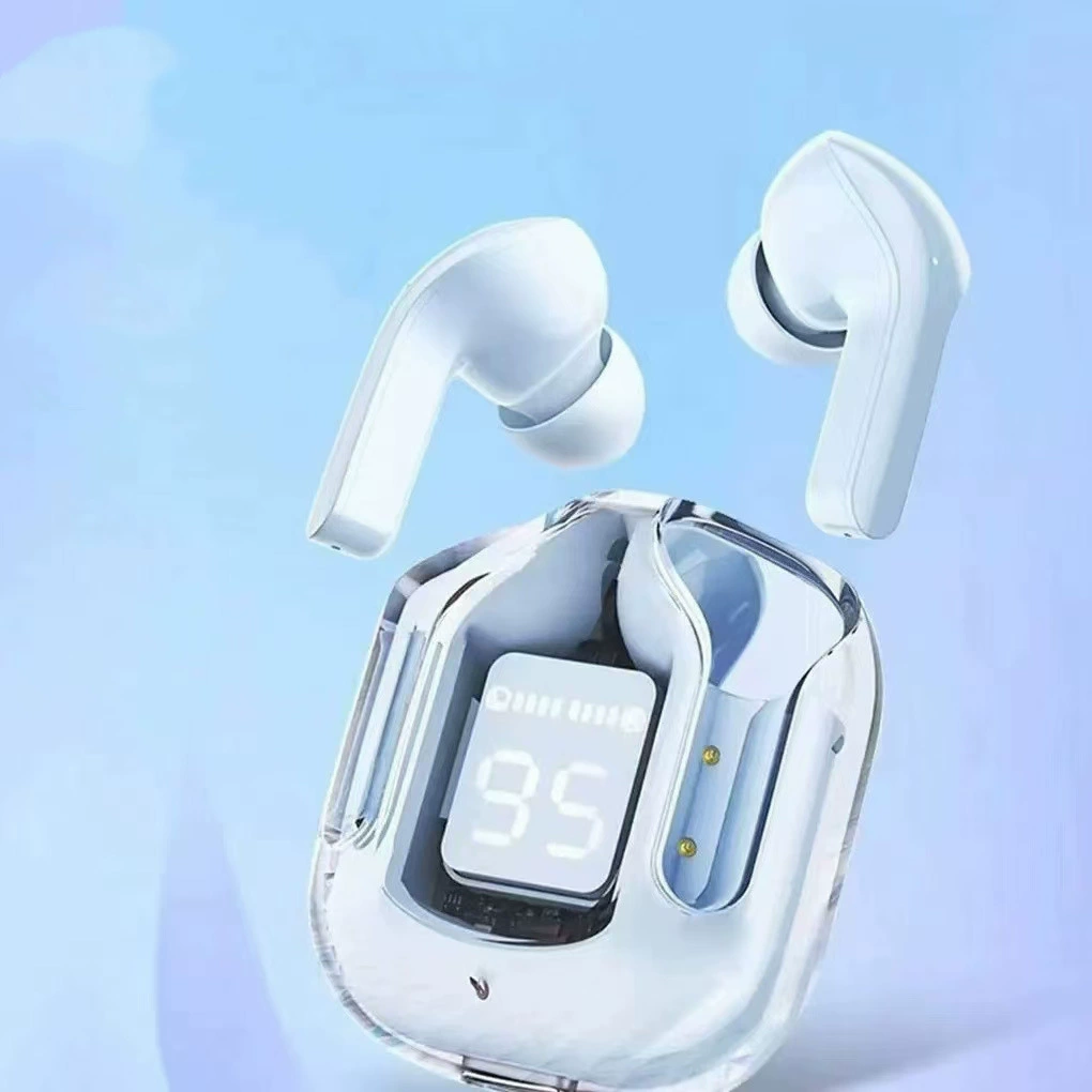 Bluetooth-гарнитура Air31 и Air39, прозрачный зарядный кейс с HD-дисплеем, шумоподавление