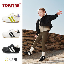 topstar复古童鞋小童1-3-6岁儿童运动鞋春秋季女童德训鞋男童鞋子