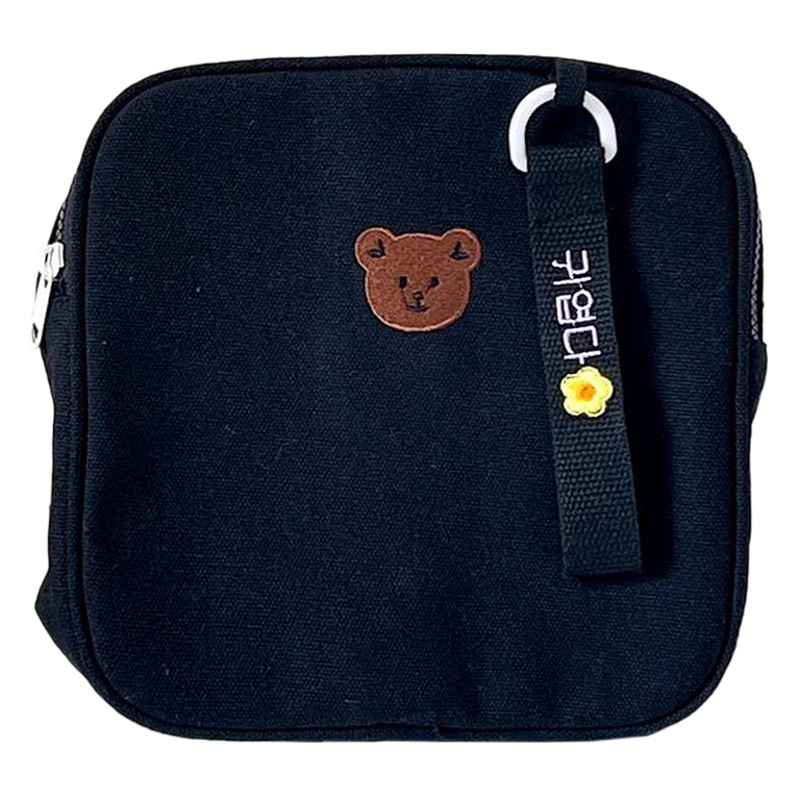 Kindergarten lindo oso mochila 3-6 años de edad niños y niñas de lona pequeña mochila simple japonés de gran capacidad mochila
