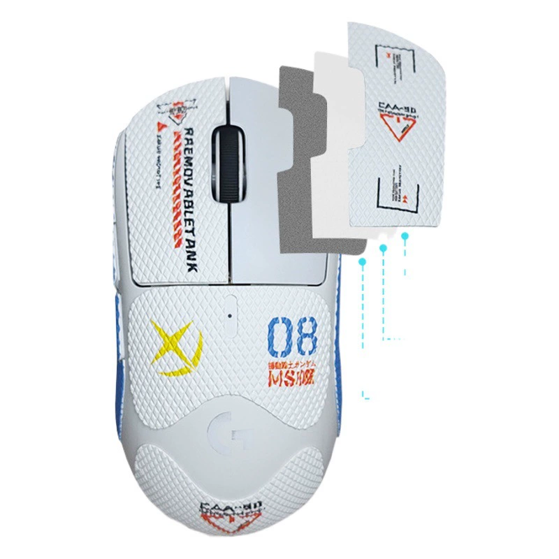 Генерация волос оптом для беспроводной мыши GPW Shit King противоскользящие наклейки одно или два поколения gpro Кожа Ящерицы пленка для мыши