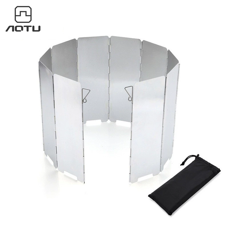 Открытый Кемпинг с защелкой лобового стекла алюминиевый сплав 10 шт. Ветровое стекло плиты без синей пленки AT6344-1