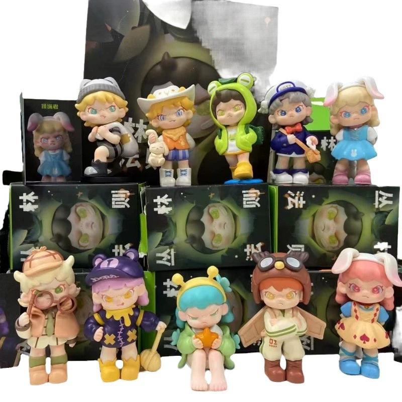 [Spot] Jungle Law Blind Box три поколения фигур версия Родина Trendy Toys оберегательная кукла игрушки забавные милые