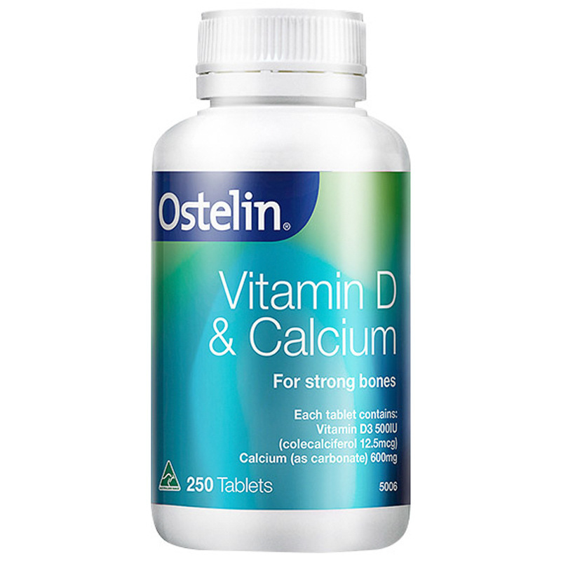 オーストラリア輸入ostelin成人カルシウム錠 + ビタミンd妊婦高齢者少年恐竜カルシウム250粒