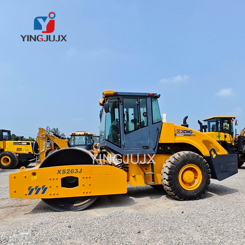 Ventas directas transfronterizas de mano XCMG 22 toneladas rodillo XS223XS263XS203 rodillo vibratorio