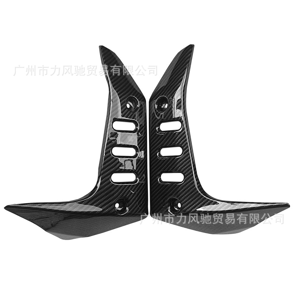 Para Kawasaki Z750 2004 2005 2006 Kit de carenado cubierta lateral del radiador panel placa borde