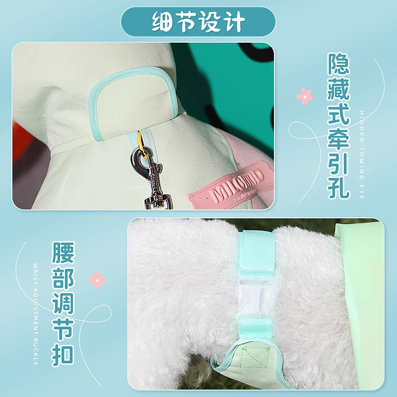 Capa de lluvia para perros, día lluvioso para cachorros, impermeable a prueba de suciedad, Teddy Corky, capas para perros pequeños y medianos, chaqueta de lluvia para mascotas