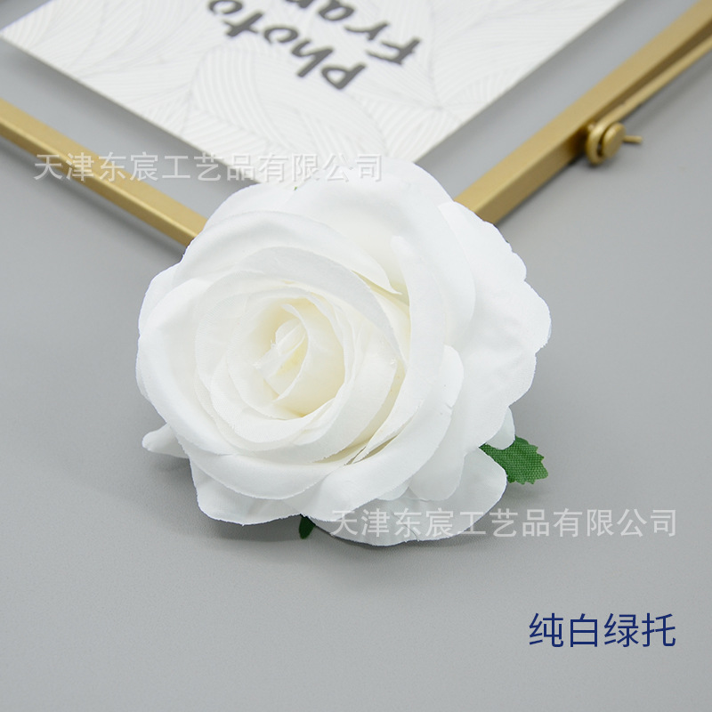 순백색 녹색 트레이