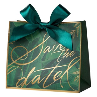 Korean-style wedding candy box wedding candy box folding candy box wedding candy bag creative personality