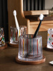 originality Glass Cups Yan value household Antiquity Brushing Cup lovers men and women Wash cup Tooth-cylinder