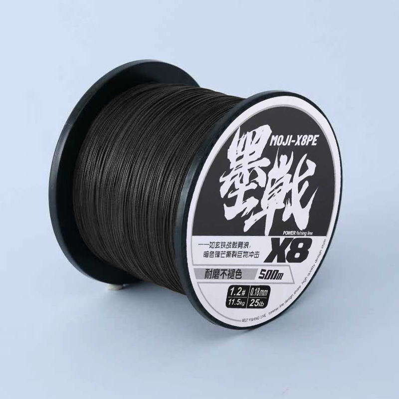Luya pee Line 8 nuevos productos de alta resistencia, resistencia al desgaste, anti-mordedura, línea principal, hilo de hilo de pesca trenzado, fábrica al por mayor