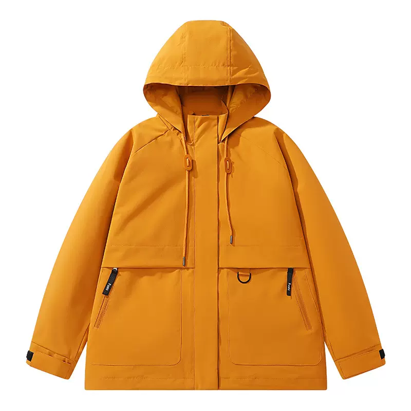 刘亦菲同款户外冲锋衣外套防风防水休闲夹克百搭潮牌宽松情侣上衣