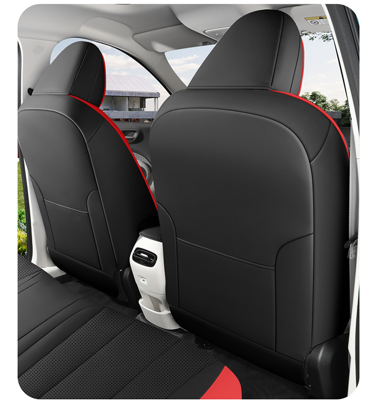 2025 New Model Ora 5 Wear-Resistant Leather Car Seat Cushion Full Surround Custom Car Seat Cover
