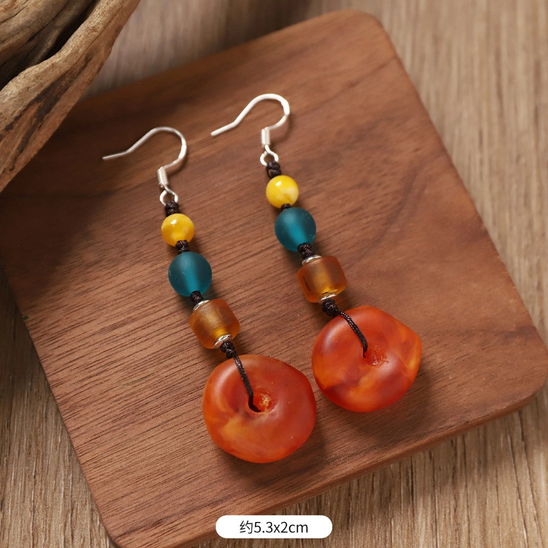 Protective amulet wax agate, buckle