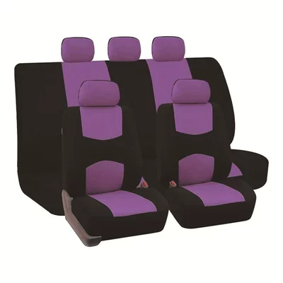Suitable for All Seasons, Universal seat cover - purple-5-seats-universal