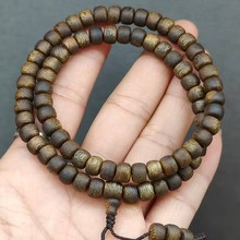 天然海南种植棋楠沉香手串树心油7mm*75颗双圈佛珠念珠文玩源头厂