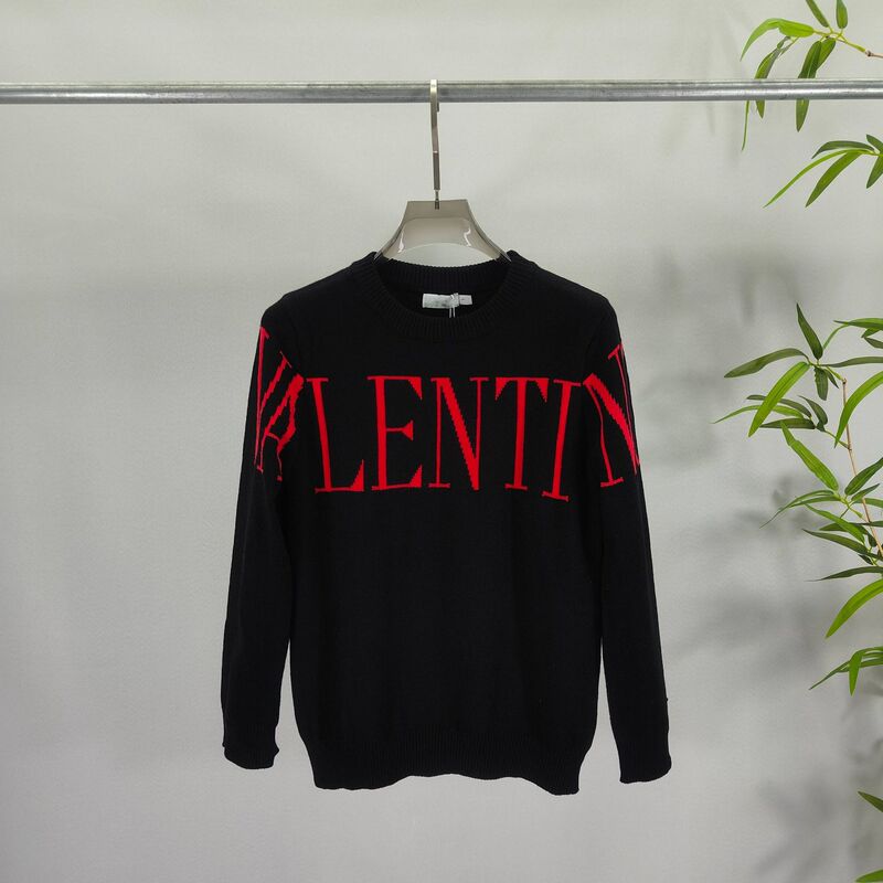 Fashion Casual European Va Knit Wool Sweater Round Neck Long Sleeve Unisex Cross-Border European Trendy Sweater Fashion Casual European Va Knit Wool Sweater Round Neck Long Sleeve Unisex Cross-Border European Trendy Sweater