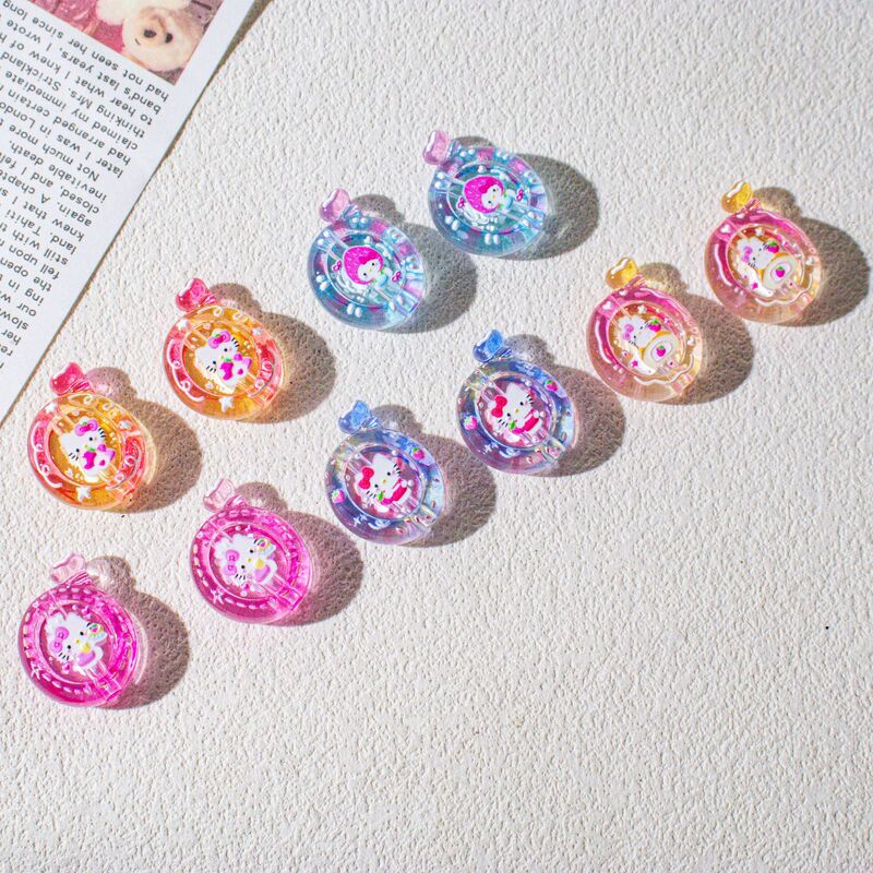 Acrylic Transparent Lollipop Phone Chain Accessories Decorations Nail Accessories Bowknot Lollipop Colorful Acrylic Transparent Lollipop Phone Chain Accessories Decorations Nail Accessories Bowknot Lollipop Colorful