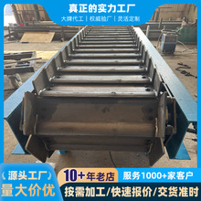 鳞板式输送带 碳钢钢厂煤渣鱼鳞板输送机 砂石料氧化钙喂料设备