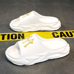 拖鞋男款青少年夏季外穿運動室內防滑涼拖男士沙灘越南一字拖白色