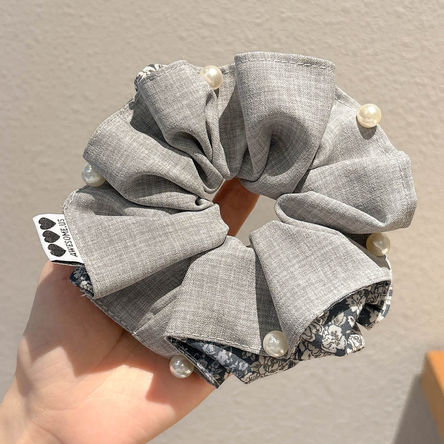 Nuevo scrunchie de encaje multicapa 2026 para mujer, lazo para el pelo de alta gama, accesorio suave para el cabello estilo coreano.