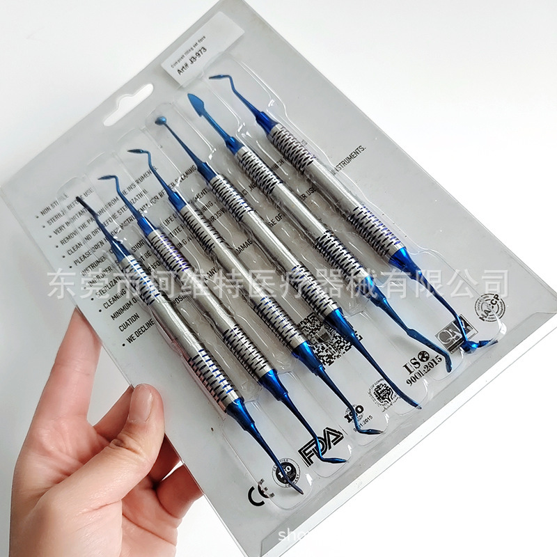 Kit de relleno de resina dental herramienta de relleno de implante de restauración estética dental instrumento oral