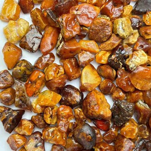 [Natural Raw Ore Amber Beeswax Russian Material Flower Wax Raw Stone Studio Shop Welfare