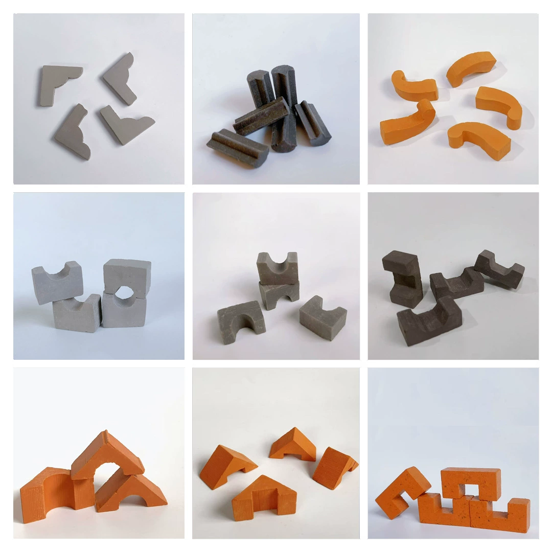 Diy хижина каменщик дом интеллектуального интереса керамические строительные блоки головоломки строительство игрушки мини кирпич дополнение