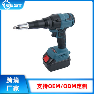 Cross-border brushless electric rivet gun lithium electric rivet gun automatic rivet gun core pulling handheld rivet gun wholesale