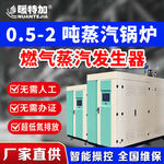 暖特加免报检贯流式商用燃气蒸汽发生器液化气大型1吨2吨蒸汽锅炉