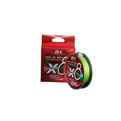 Noi China red pe line Luya X8 eight-batch non-fading fishing line 150m main line sub-line sea fishing line wholesale