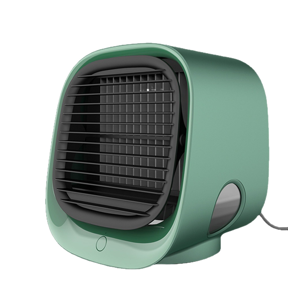 Nuevo mini ventilador de aire frío transfronterizo humidificador USB ventilador de aire acondicionado portátil de escritorio de oficina