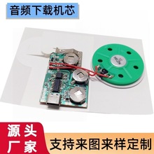 定制录音机芯音频下载音乐机芯Type-C贺卡机芯语音模块玩具配件