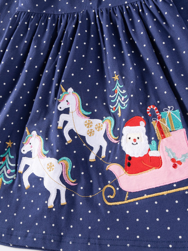 Wholesale Cross-Border European and American Kids' Dresses—New Arrival Girls' One-Stop Dropshipping Autumn Cartoon Fashion Children's Skirts
