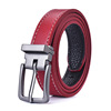 Universal belt suitable for men and women for leisure, black retro jeans for elementary school students, simple and elegant design, Korean style