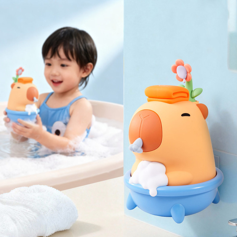Kapibala Foaming Machine Birthday Gift Practical Bath Face Wash Bubble Cute Washing Mobile Phone