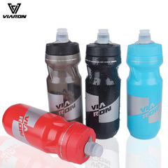 VIARON Mountain Bike Riding Water Bottle Squeeze Cup Sports Outdoor Water Bottle Bike Accessories Cross-border
