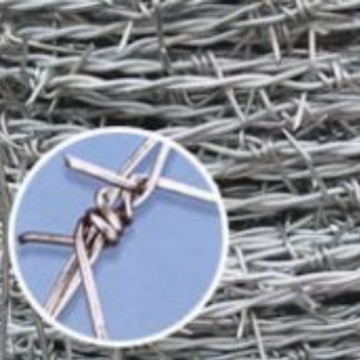 供应防盗刺绳主线2.5mm刺丝刺线1.4mm，热镀锌边界防护刺线网刺丝