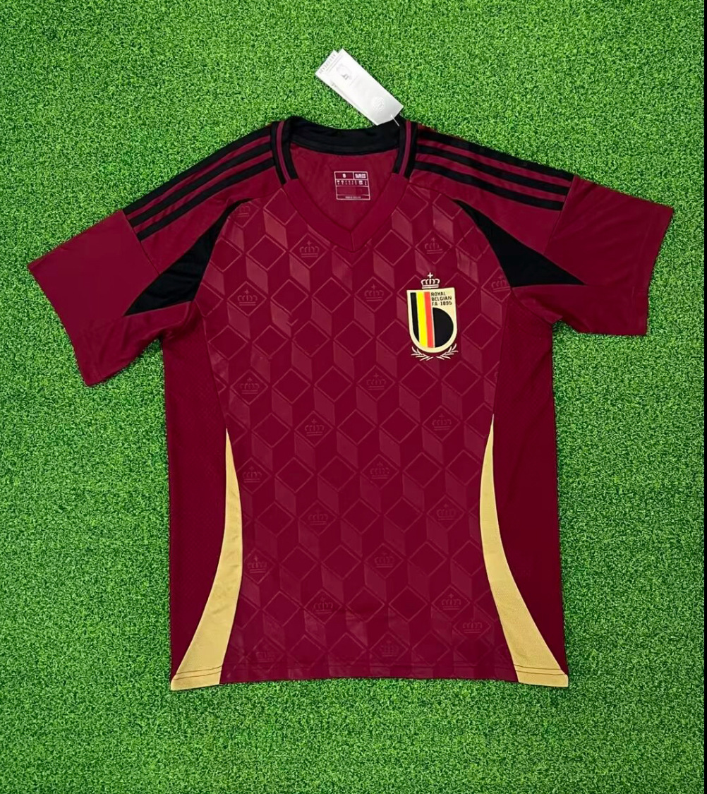 Copa de Europa 2024 Camiseta francesa Selección nacional italiana Inglaterra España Brasil Camiseta de fútbol transfronteriza